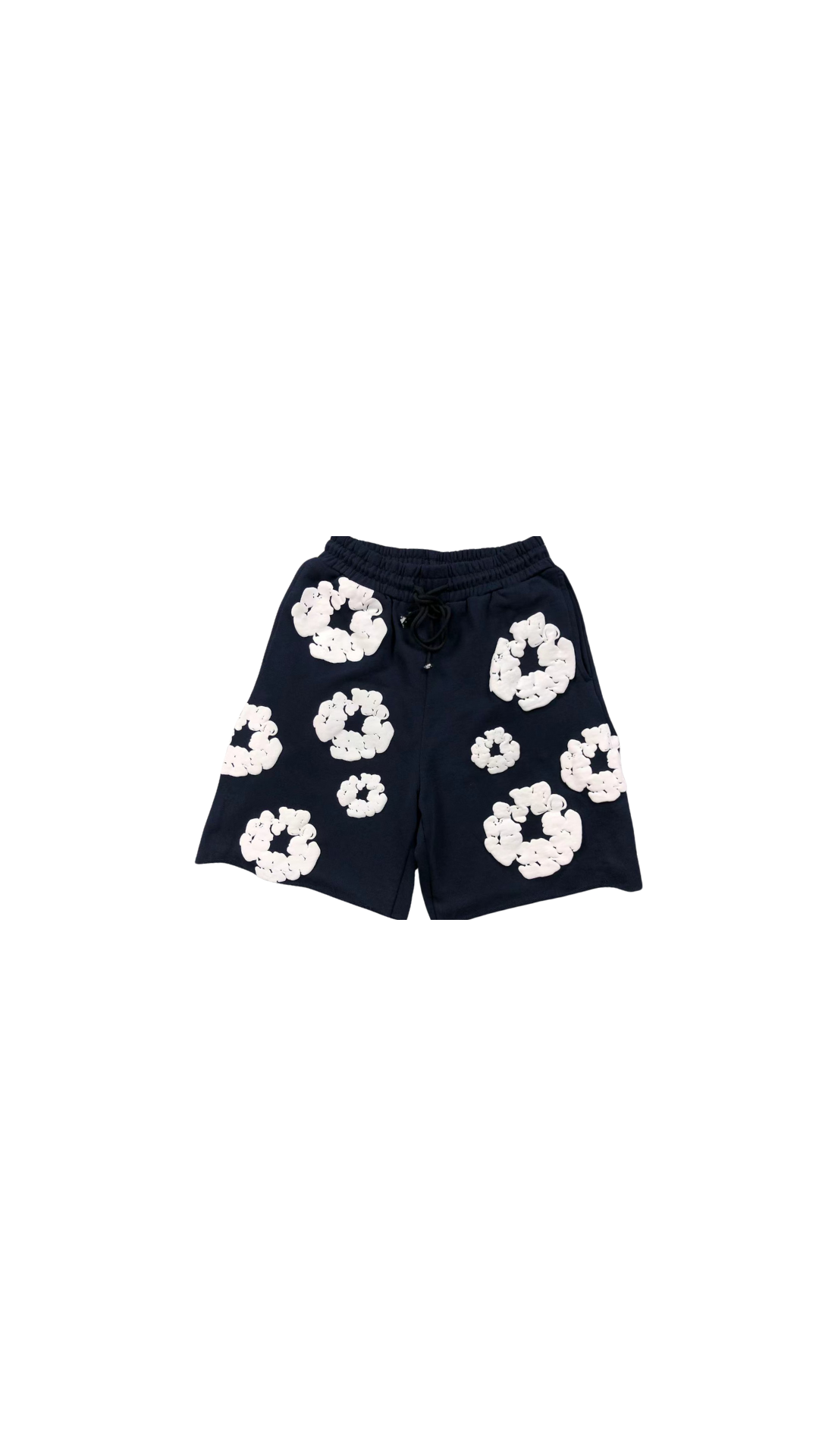 Denim Tears Navy Blue Wreath Shorts™