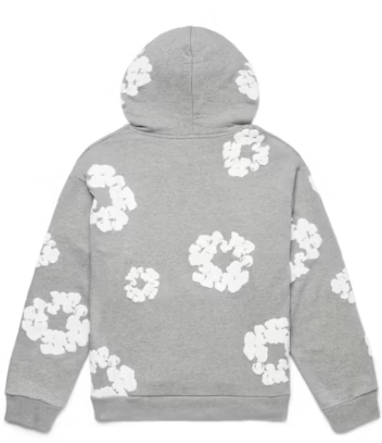 Denim Tears Grey Wreath Hoodie™