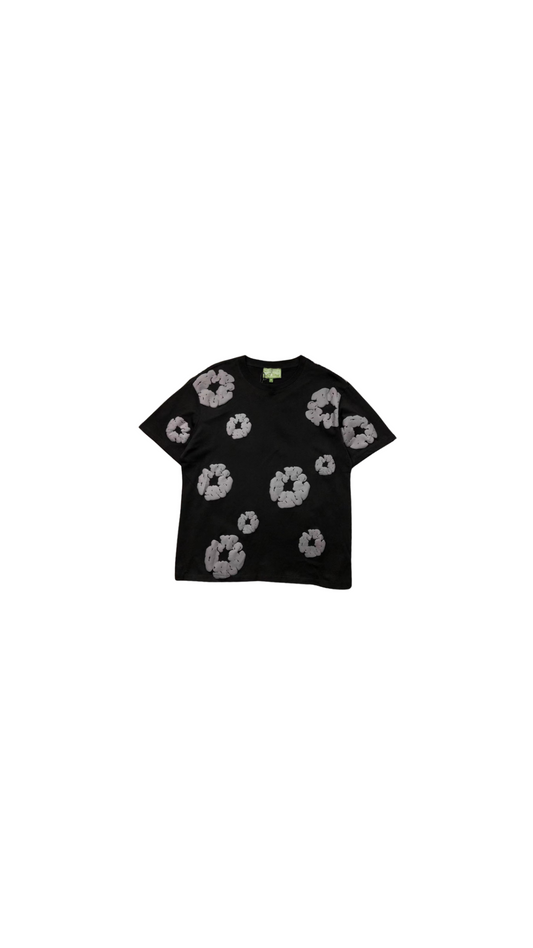 Denim Tears JET Black Wreath Tee™