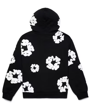 Denim Tears Black Wreath Hoodie™