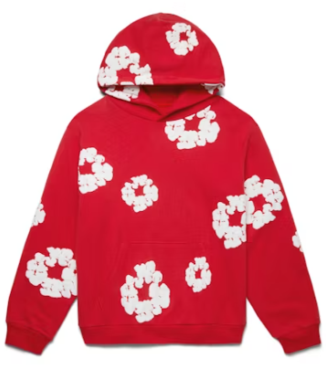 Denim Tears Valentine Red Wreath Hoodie™
