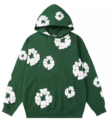 Denim Tears Green Wreath Hoodie™
